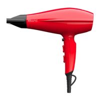 Secadora de cabello Gama Brilliant Ceramic Ion, 2300W, 3 niveles de temperatura, 2 velocidades, rojo