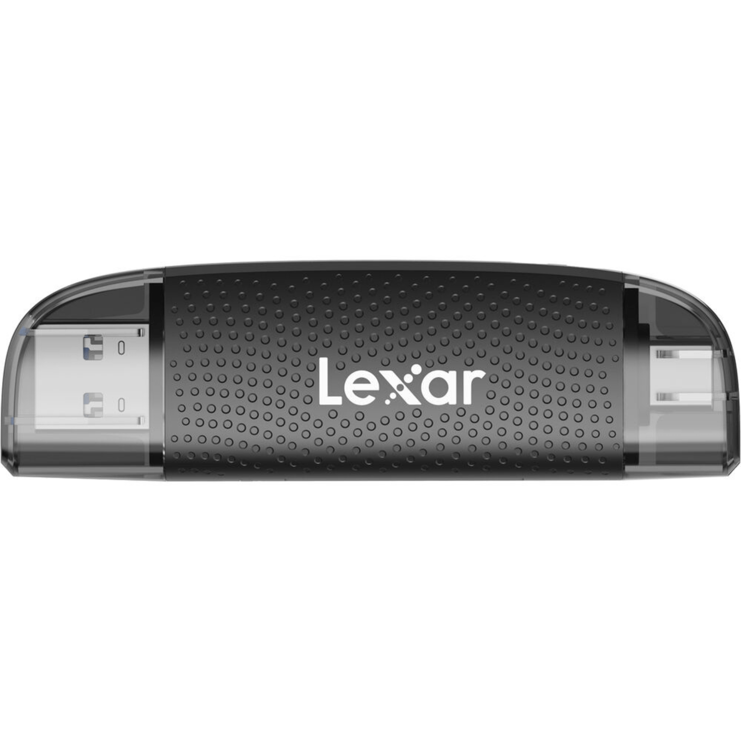 Imagen 2 del producto Lector de tarjetas Lexar Dual-Slot USB-A y USB-C, SD y microSD, USB 3.2 Gen 1, hasta 205 MB/s, negro