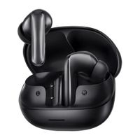 Audífonos QCY N65 in ear bluetooth 6.0, ANC adaptativa de 60 dB, IPX5, hasta 50 horas con estuche, negro
