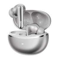 Audífonos QCY MeloBuds N70i in ear bluetooth 6.0, ANC de 56 dB, IPX5, hasta 50 horas, plateado