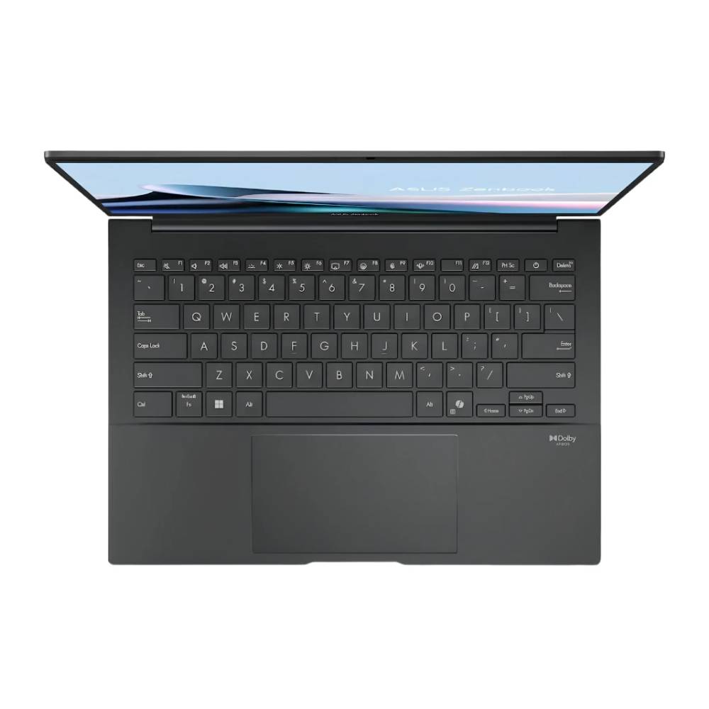 Imagen 2 del producto Laptop Asus Zenbook UM3405GA 14"", AMD Ryzen AI 9 465, 512GB SSD, 16GB RAM, Windows 11 Home Home, jasper gris