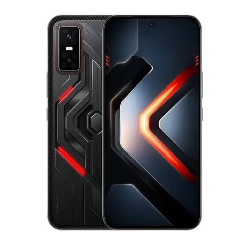 Celular gamer Infinix GT 30 Pro 5G, 512 GB, 12 GB RAM, cámara principal 108 MP, frontal 13 MP, 6.78"" AMOLED, Dark Flare