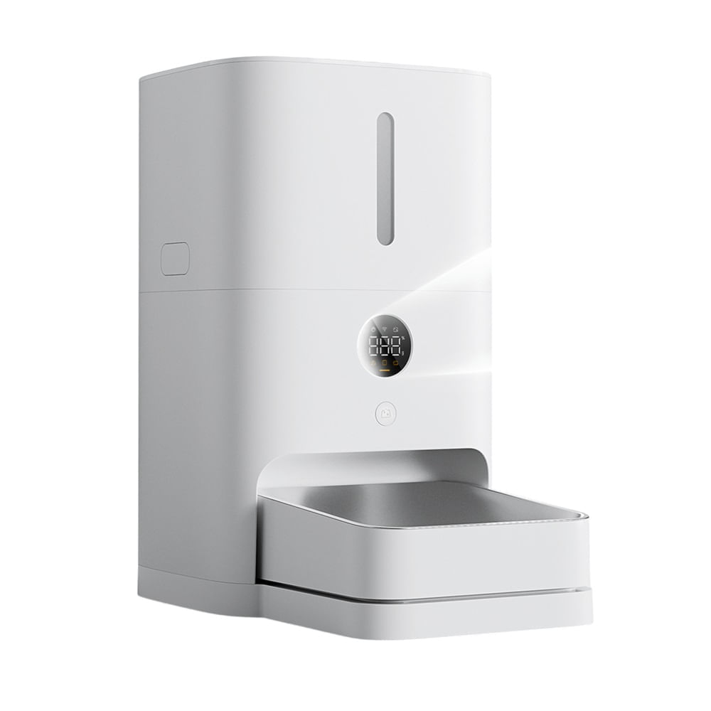 Imagen 2 del producto Dispensador de alimento para mascotas Xiaomi Smart Pet Food Feeder 2, 5L, Wi-Fi, programación por app, blanco