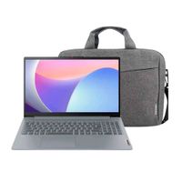 Laptop Lenovo IdeaPad Slim 3 15AMN8 15.6"", AMD Ryzen 5 7520U, 512GB SSD, 8GB RAM, FreeDos - sin Sistema Operativo, gris + maletín Lenovo