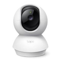 Cámara de seguridad TP-Link Tapo TC70, Full HD 1080p, Wi-Fi, interior, cobertura 360°, audio bidireccional, blanco