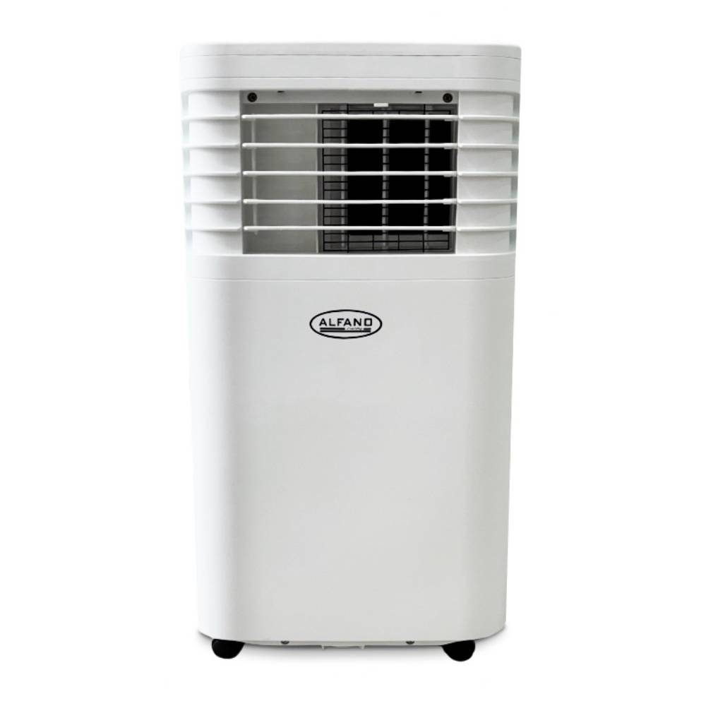 Aire acondicionado portátil Alfano PAC-8, 8000 BTU, 2 velocidades, cobertura hasta 10m², blanco