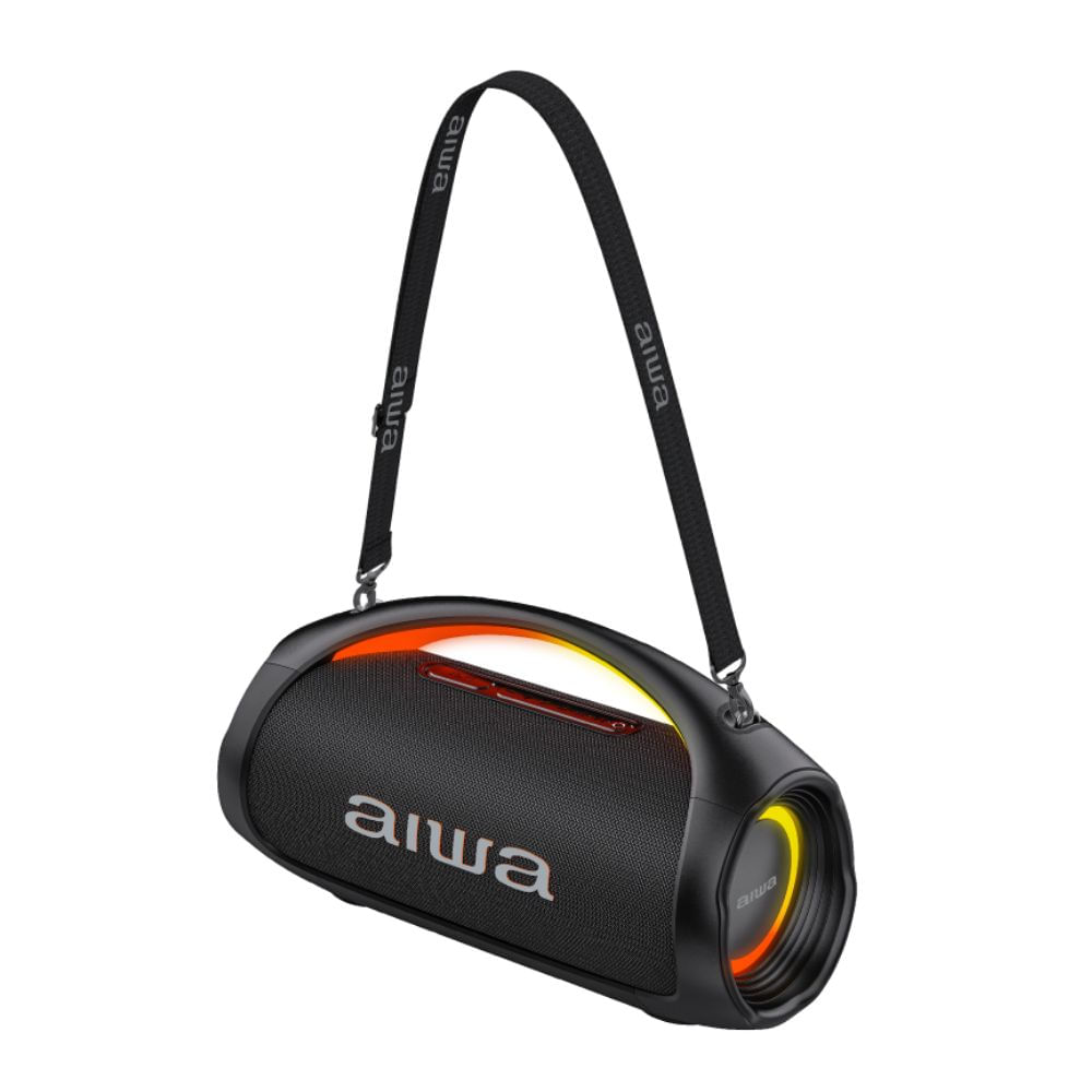 Imagen 2 del producto Parlante Aiwa AWS544BT bluetooth 5.0, 110 W RMS, hasta 6 horas, IPX6, luces LED multicolor, negro
