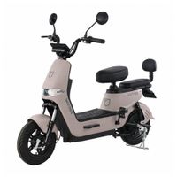 Bicimoto eléctrica Futur Neoride 350W, autonomía 30-35km, batería grafeno, taupe